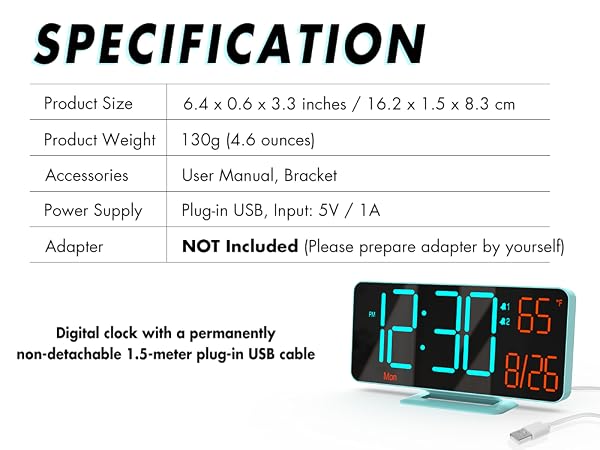 digital clock