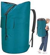 Laundry Bag for College, Backpack Laundry Bag for College Turquoise, 115L Extra Large Laundry Bac...