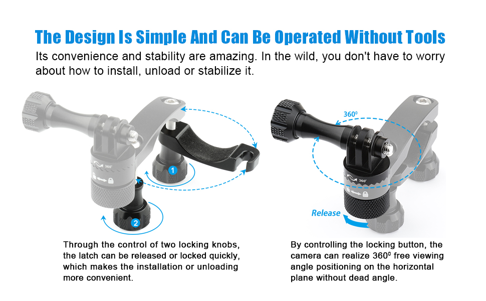 gopro bicycle mount handlebar