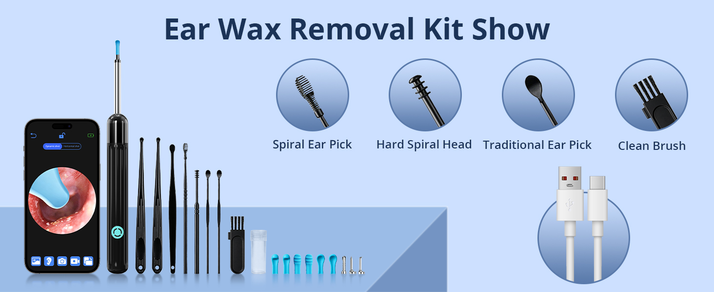 earwax camera otoscopio digital camara