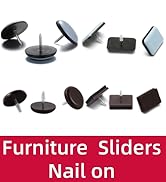 furniture sliders nail on