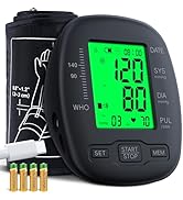 Blood Pressure Monitor Upper Arm Blood Pressure Monitors for Home Use with Adjustable Bp Cuff 8.7...