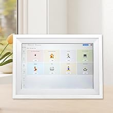 Digital Wall Calendar with Touchscreen Smart Calendar Electronic Calendar for Family