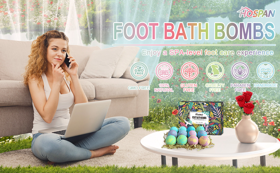 foot bath bombs