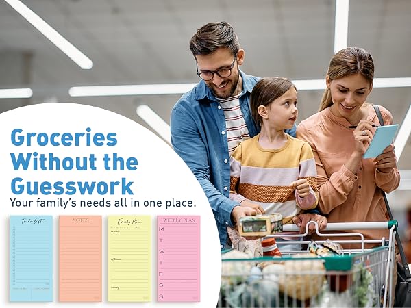 fridge shopping list shopping lists grocery note pads notepad magnetic fridge grocery list paper