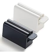 LoveInUsa Rolling Toothpaste Squeezer, 2pcs Toothpaste Tube Squeezers Roller Toothpaste Seat Hold...