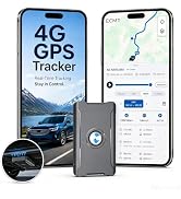 GPS Tracker for Vehicles Cars, Hidden Magnetic Waterproof 4G LTE Car Tracker with Real-Time Track...