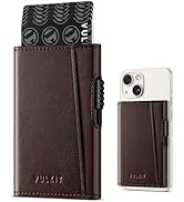 VULKIT Magnetic Phone Wallet For MagSafe, Slim Pop Up Card Holder RFID Blocking, For iPhone 15/14...