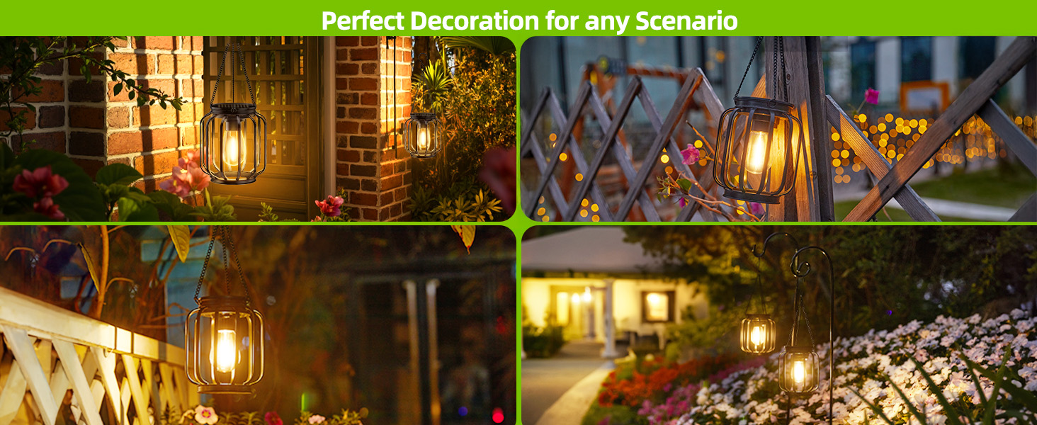Hanging Solar lanterns
