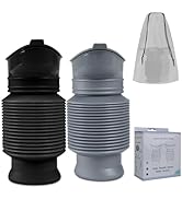 KkaFFe Pee Bottles for Men, Adjustable Emergency Urinal, Car Pee Bottle for Men and Women, Portab...