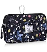 KAMO Multipurpose Canvas Horizontal Smartphone Pouch Cell Phone Holster with Belt Loop Pouch Bag ...