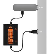 Fire Stick Power Adapter, USB Power Cable for Fire TV Stick, Powers Streaming TV Sticks Directly ...