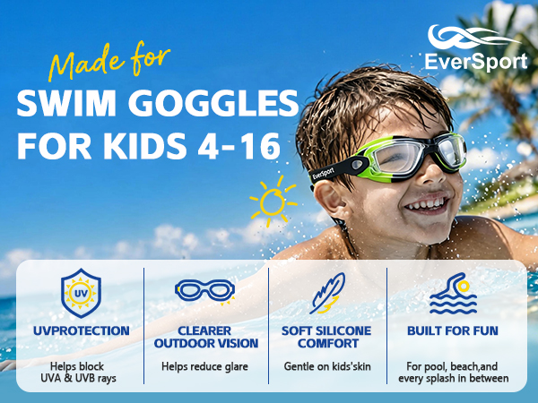 goggles for kids 6-14