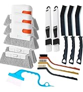 Window Track Cleaner Tools Set - 14 Pcs Window Groove Cleaning Brush Kit, Crevice Cleaning Brush ...