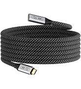 KMMXXCPM USB-C Male to Female Extra Long 10ft/3M USB4 Data Cable, Compatible Thunderbolt 4, 8K Vi...