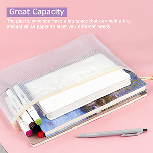 mesh zipper pouch