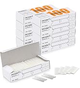 REXBETI 800PCS Single Edge Razor Blades, Industrial Scraper Razor Blades, One Edge Razor Blade, R...