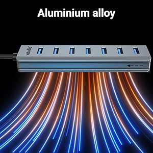 Aluminum USB Hub