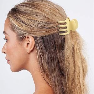 Round claw clip