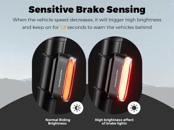 Sensitive brake sensing