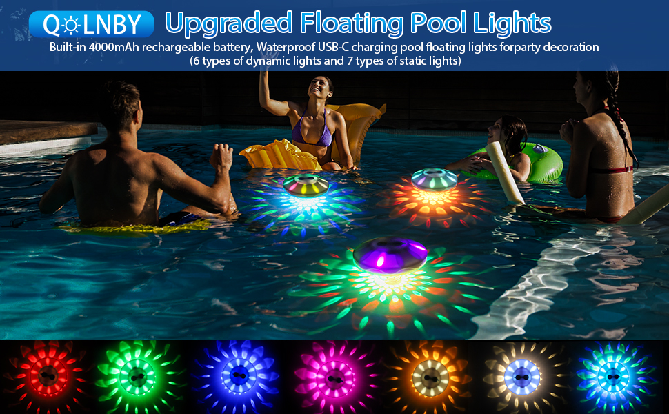 Floating Pool Lights