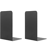 MSDADA Bookends, Book Ends for Book Shelves, Bookends for Office, Book Ends for Heavy Books, Meta...