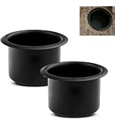 WZP 2PCS Couch Cup Holder, Metal Sofa Recliner-Handles Drop-in Cup Holder Insert Replacement, Dri...