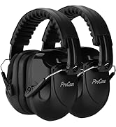 ProCase 2 Pack Noise Reduction Ear Muffs, NRR 28dB Shooter Hearing Protection Headphones Headset ...