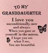 Getinbulk Gifts to Granddaughter Personalized Compact Mirror Unique Small Christmas Gift