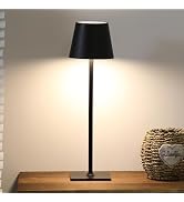 AIHYING Rechargeable Table Lamps,Cordless Portable Small Touch Lamp,Dimmable Desk Lamp LED Night ...