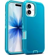Jelanry Case for iPhone 17 5G 6.3-inch, Heavy Duty Rugged & Dual-Layer Shockproof Dropproof Prote...