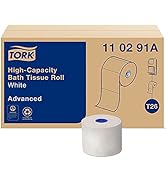 Tork High-Capacity Toilet Paper Roll White T26, Advanced, 1-Ply, 36 x 2000 sheets, 110291A