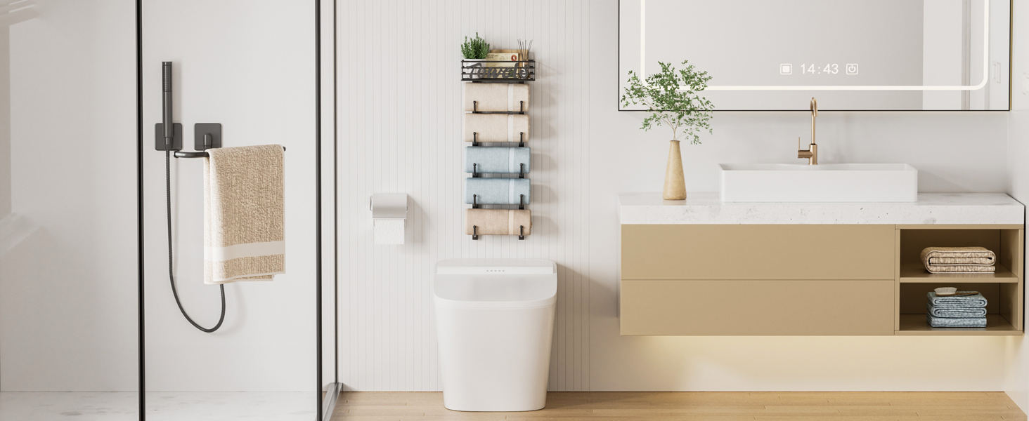 towel rack over door towel holder for bathroom door wall mount towel holder