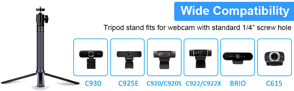 webcam tripod for desk