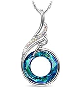 Kate Lynn "Rise From the Ashes Phoenix Necklace Made with Crystals from Austria, 18"+2" Necklace,...