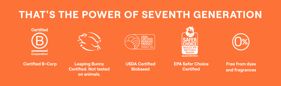 Seventh Generation Certifications