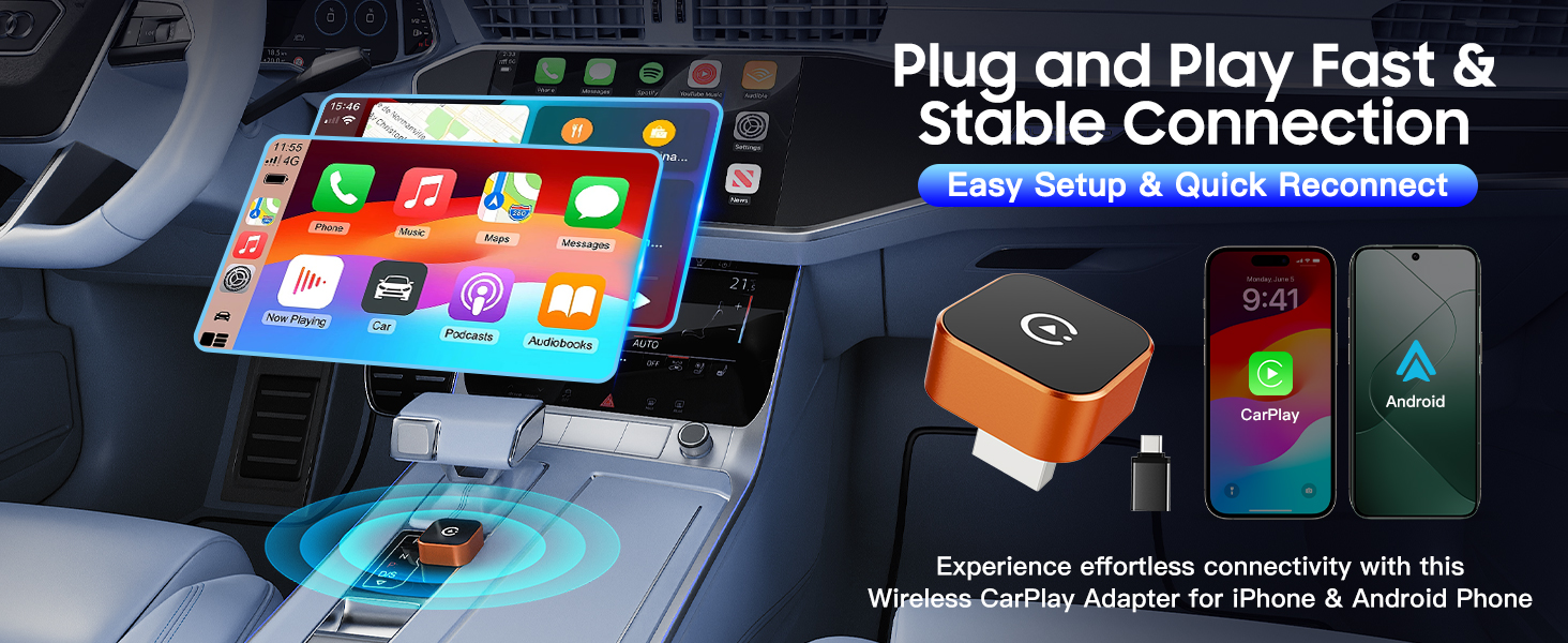 2 in 1 carplay adapter