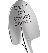 Fathers Day Funny Dad's Ice Cream Shovel Spoon Gifts for Dad Birthday Gift Daddy Dad Step D...