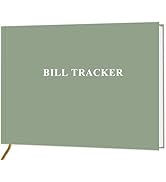 Bill Tracker Notebook - Monthly Bill Organizer & Planner for Personal Budgeting Financial, Paymen...