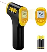 INKBIRDPLUS Infrared Thermometer Cooking Temperature Gun, Digital Laser Thermometer Gun with Temp...