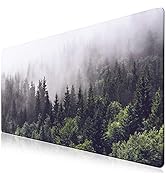 iCasso Extended Gaming Mouse Pad(35.4 x 15.7inch), Large Non-Slip Rubber Base Mousepad with Stitc...