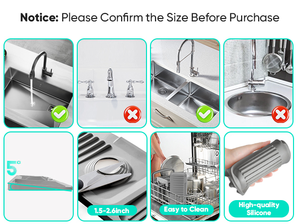 silicone sink mat