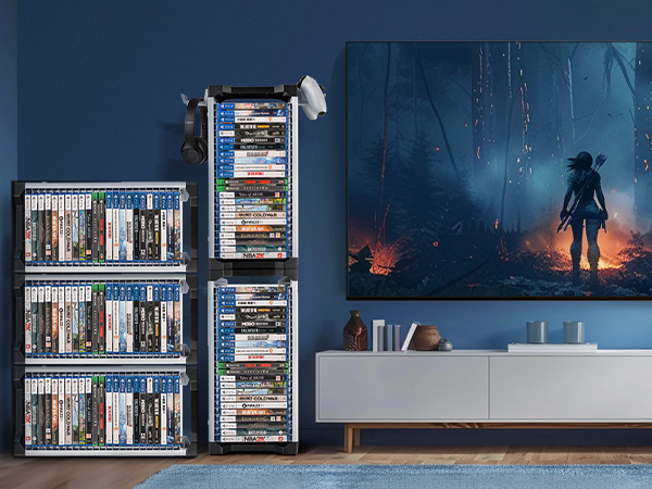 game storage tower