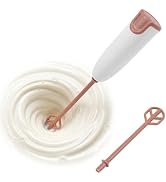 Wakauto Handheld Electric Mixer for Milk Powder and Drinks,Small Portable Stirrer for Bottles and...
