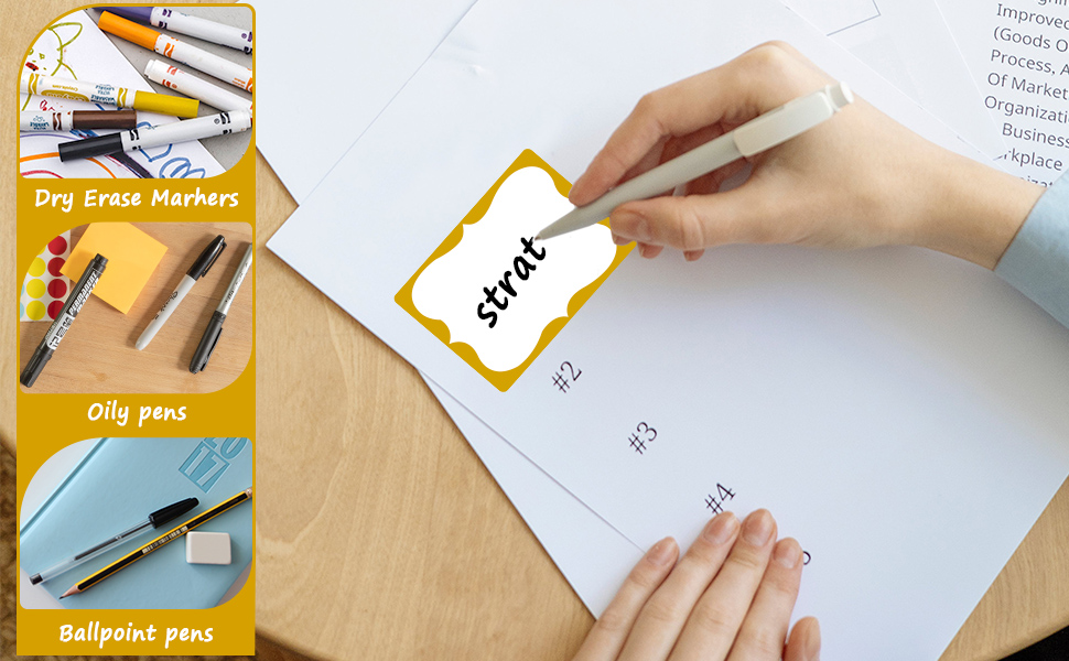 name sticker gold