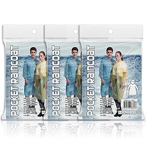 Ponchos family pack