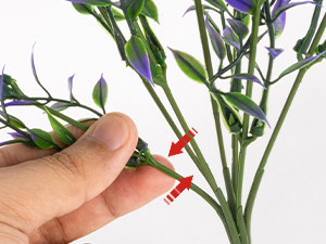 Artificial Lavender Flowers Outdoor UV Resistant Fake Flowers