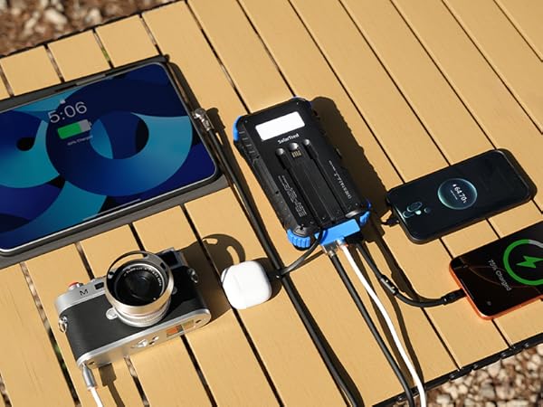 20000mAh solar power bank