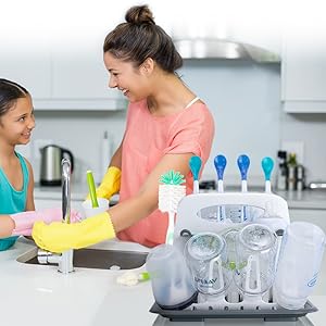 A Good Helper For Bottle Cleaning and Drying