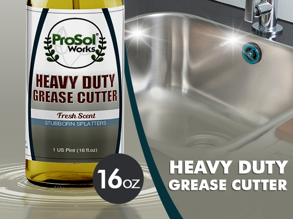 ProSol Works premium A+ content degreaser cleaner heavy duty oven cleaner multipurpose cleaner
